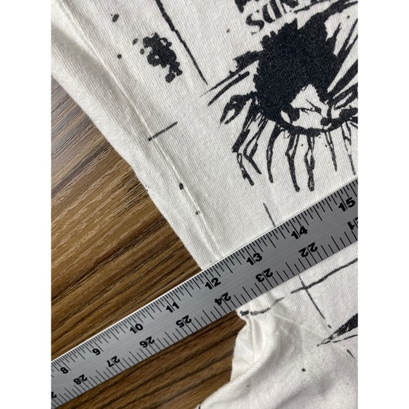 Vintage Nautical Map Graphic Tee Stanley Michaels Virgin Islands Sailing L - Picture 14 of 16